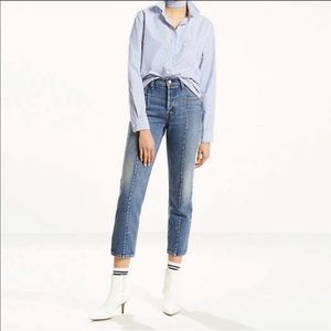 Levi’s Altered Straight Leg Jeans - High Waisted